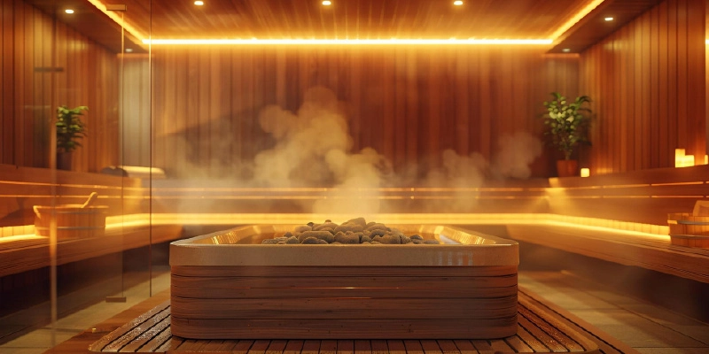 Steam room Massage room